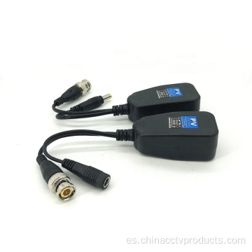 1ch Video Baluns DC12V Video Transmisor y receptor